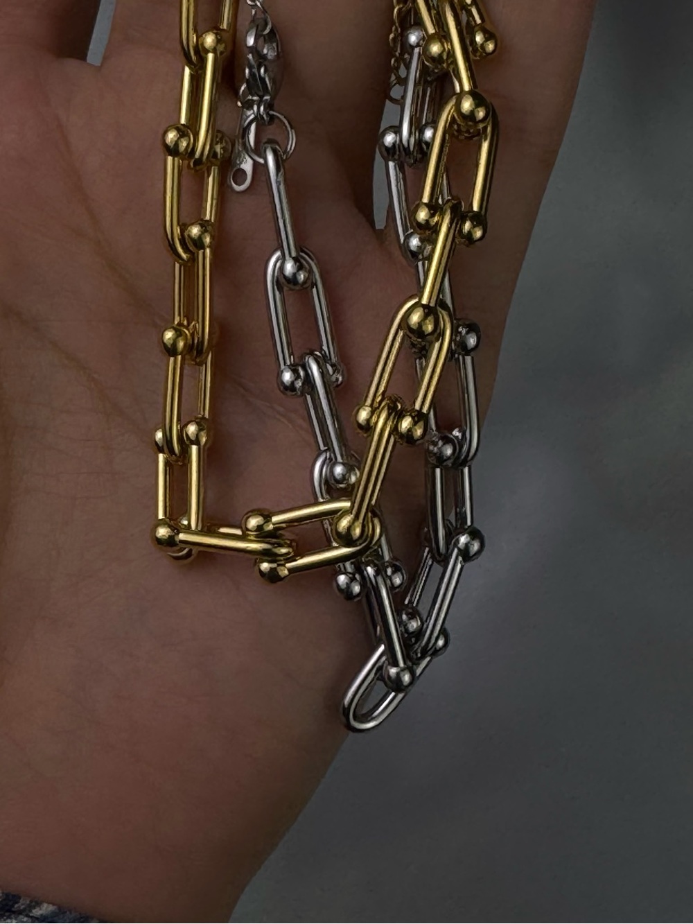 Brand New Stainless Steel Link Chain Bracelet – Silver or Gold ✨ - Picture 8 of 13
